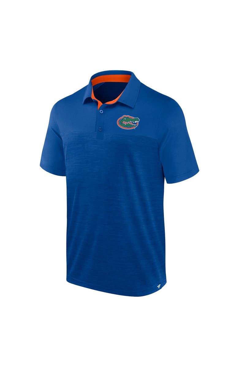 FANATICS Men's Fanatics Branded Heather Royal Florida Gators Classic Homefield Polo, Alternate, color, 