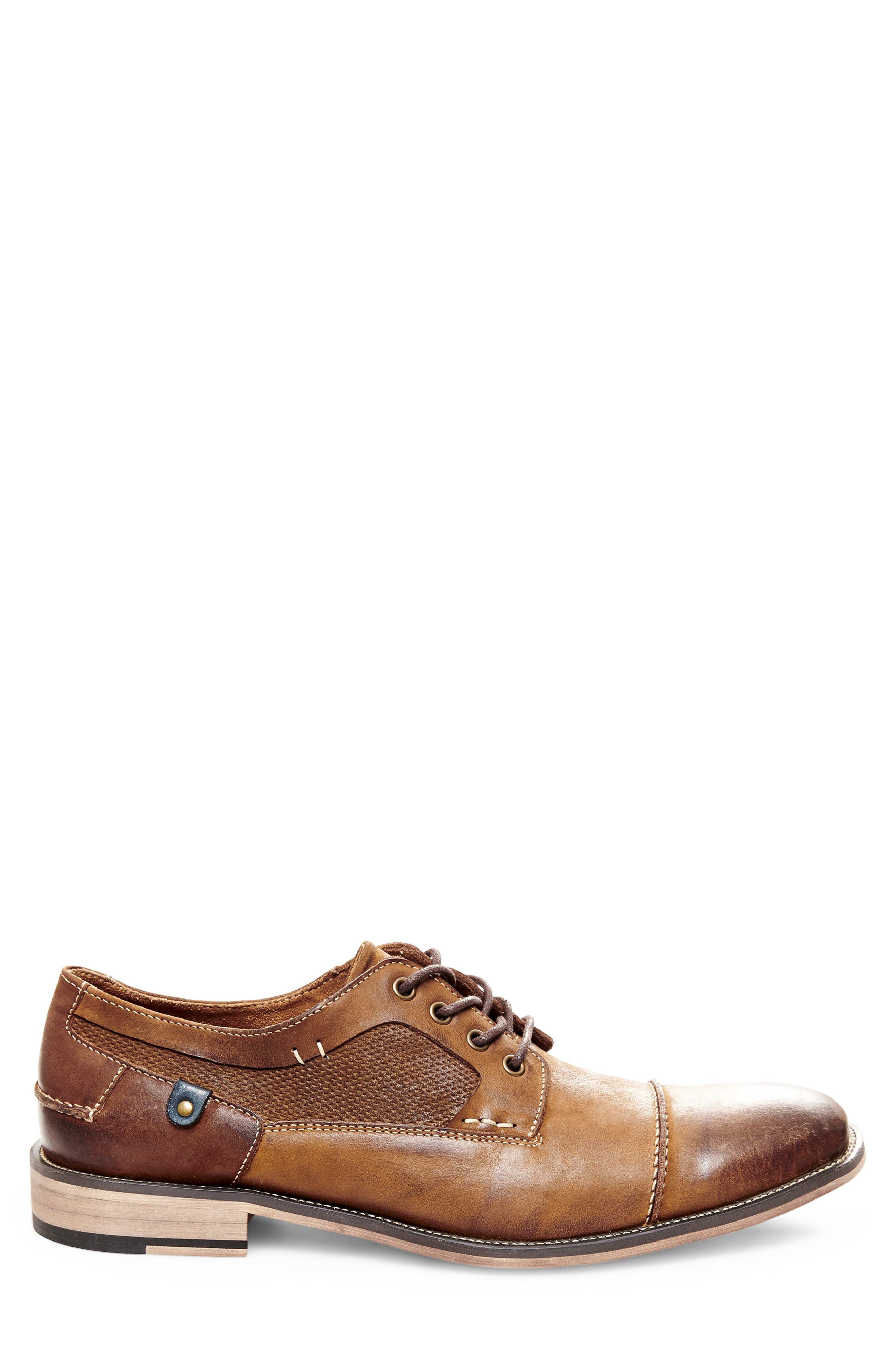 Jagwar Cap Toe Derby, Alternate, color, TAN LEATHER
