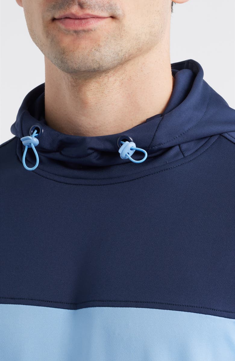 Swannies Yorobe Colorblock Golf Hoodie, Alternate, color, Periwinkle