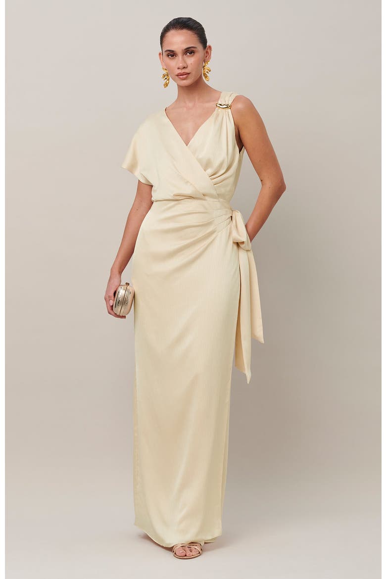Benny Maxi Dress, Alternate, color, Oyster