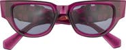 Valentino 51mm Gradient Polarized Cat Eye Sunglasses