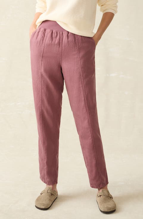 Arlie Pull-On Tapered Leg Pants