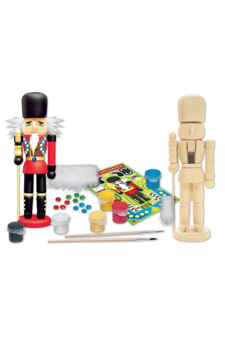 Nutcracker Guard Wood Craft Kit, Alternate, color, Multicolor