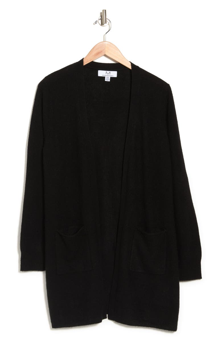 Magaschoni Cashmere Long Sleeve Cardigan, Alternate, color, 