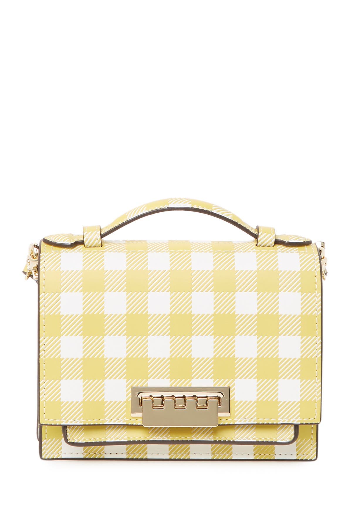 ZAC Zac Posen Earthette Accordion Mini Leather Crossbody, Main, color, 