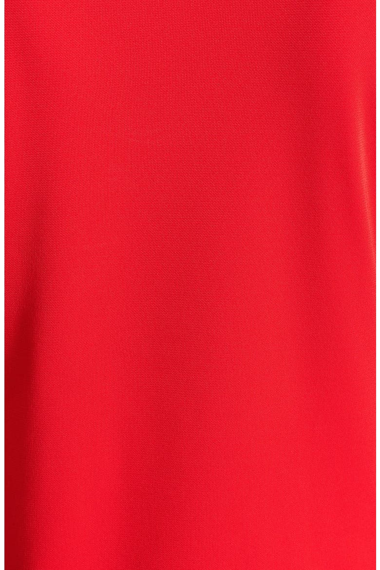 Sleeveless Crepe Wrap Front Top, Alternate, color, RED SCARLET