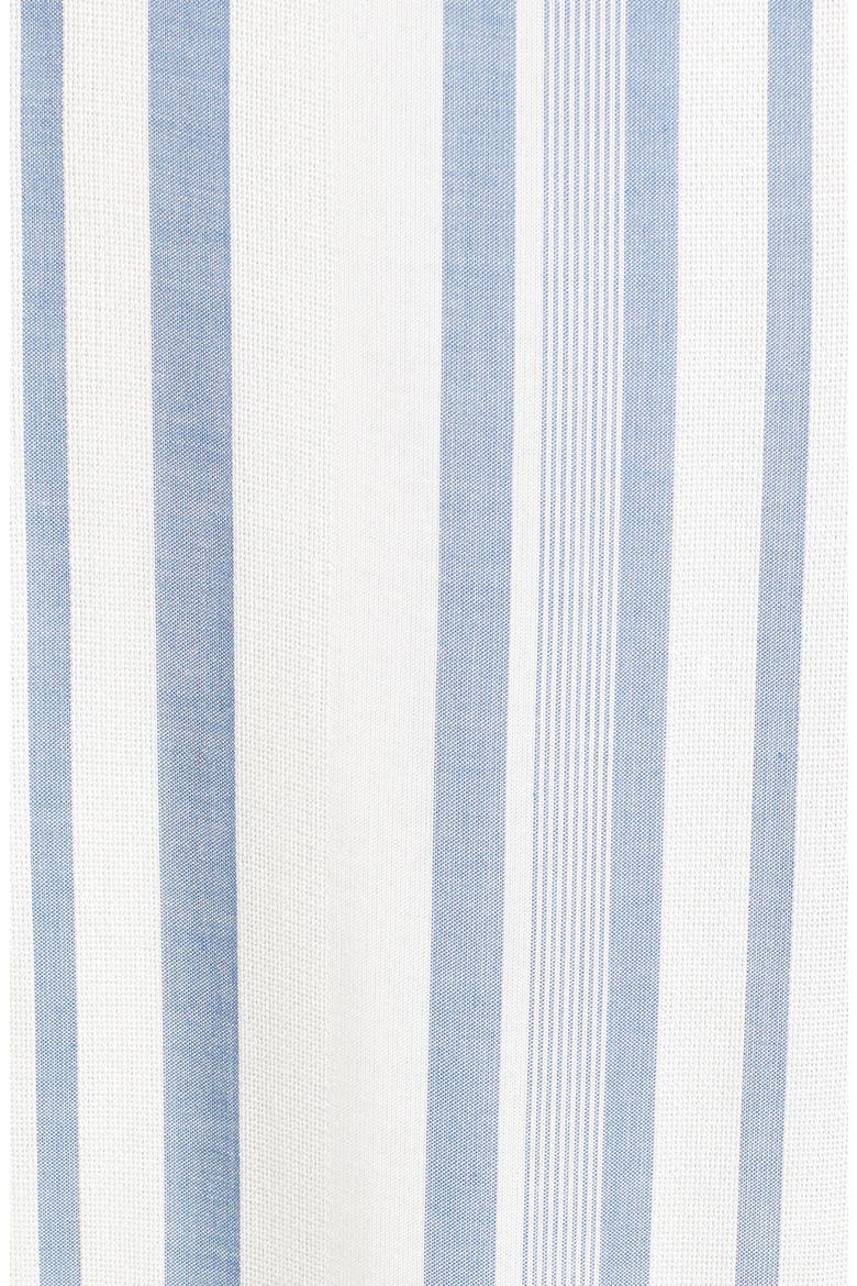 Bow Front Marina Maxi Dress, Alternate, color, WHITE/ BLUE