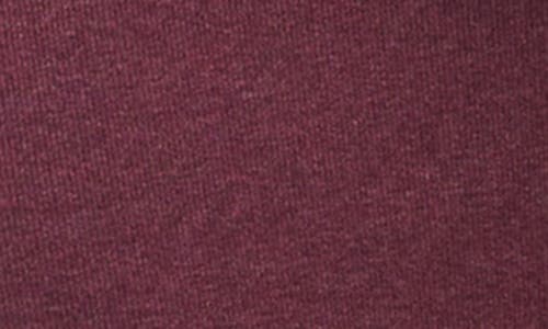Travismathew Cloud Retreat Long Sleeve Rib Dress In Heather Winetasting