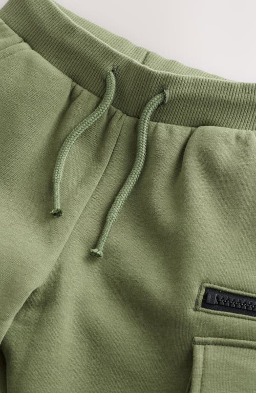 Next Kids' Monster Truck Cotton Blend Sweatshirt & Sweatpants Set In Neutral