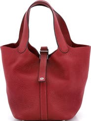 Pre-Owned Hermes Picotin Lock Bag Clemence PM