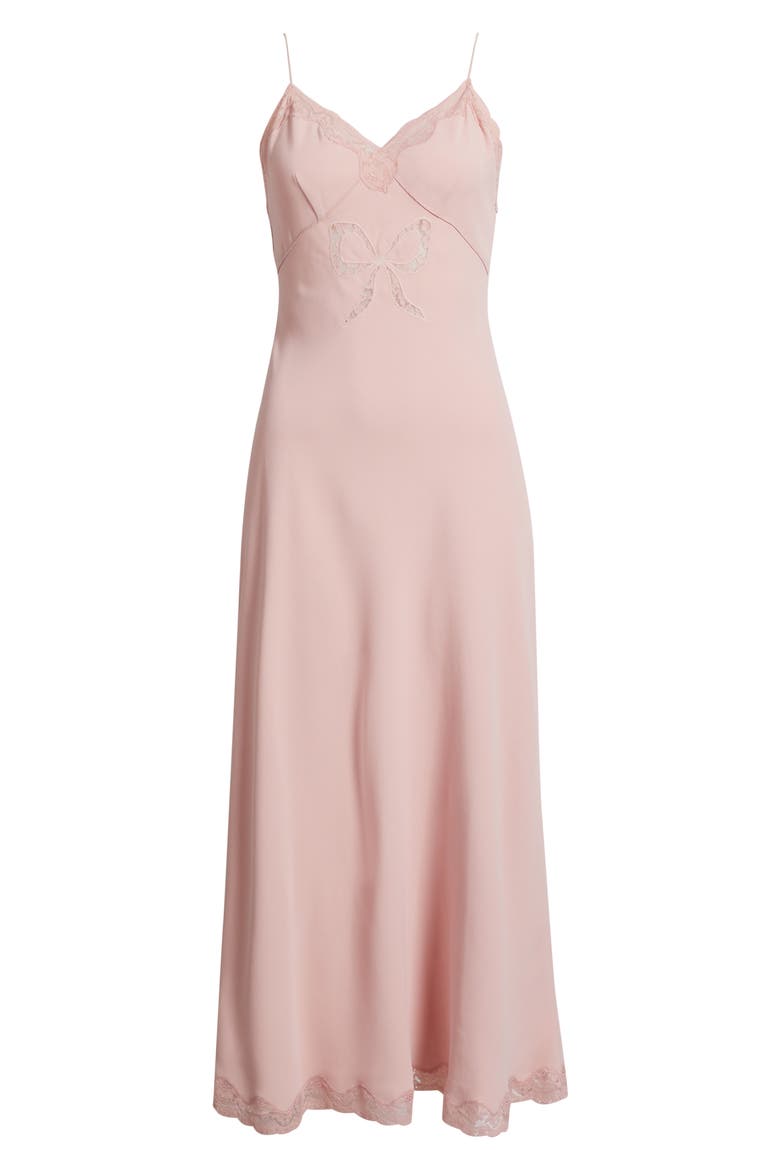 Manuela Lace Trim Slipdress, Alternate, color, QUARTZ PINK