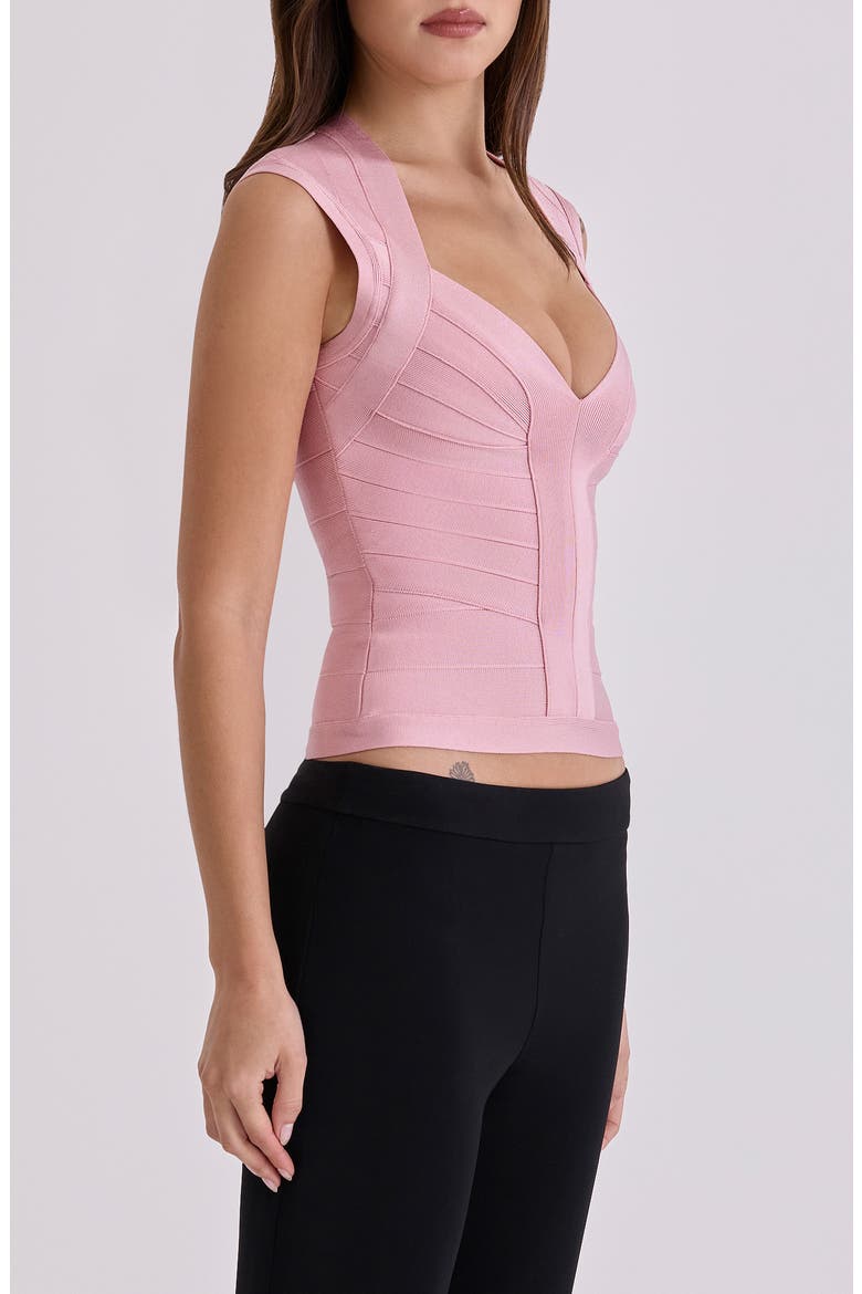 The Icon Bandage Top, Alternate, color, BABY PINK