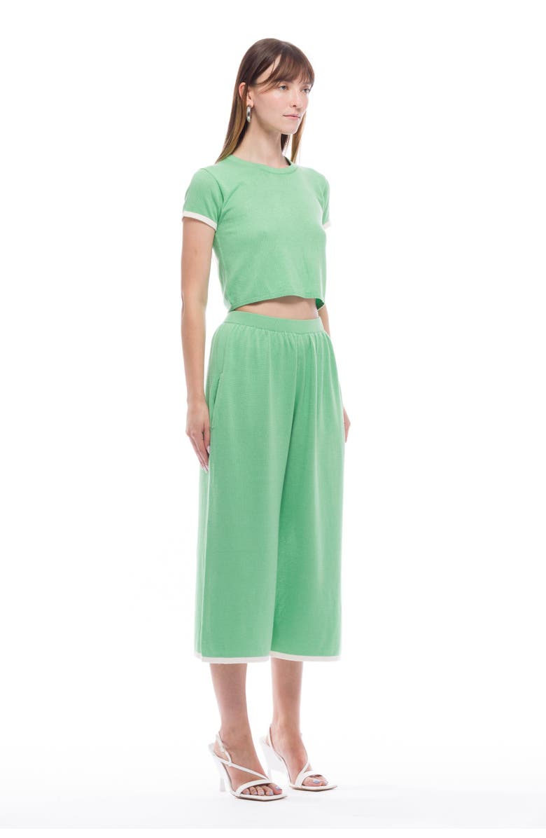 Toit Volant Kira Knit Long Shorts, Alternate, color, 