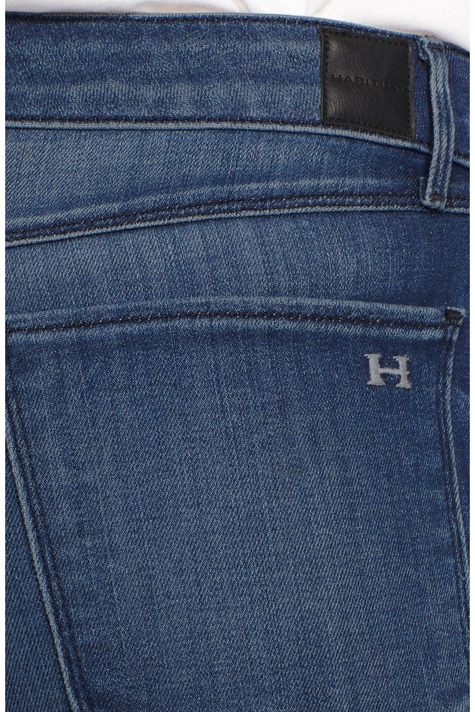 High Rise Building Button Washing Habitual 'Eve' High Rise Skinny Jeans (Women) | Nordstrom