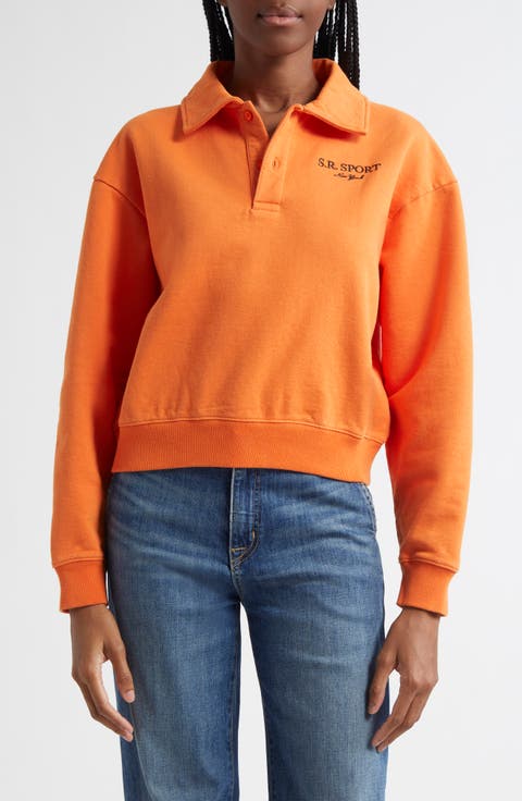 Sporty and Rich ロゴスウェット オレンジ 美品 Shop Orange Sporty & Rich Online | Nordstrom