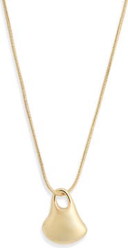 NORDSTROM RACK Demi Fine Molten Pendant Necklace