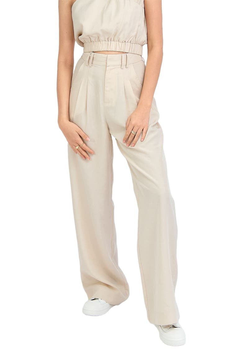 State of Play Wide Leg Pant, Alternate, color, Sand