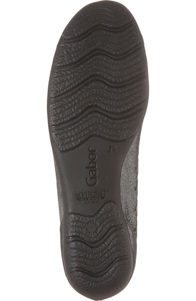 Gabor Perforated Ballet Flat, Alternate, color,