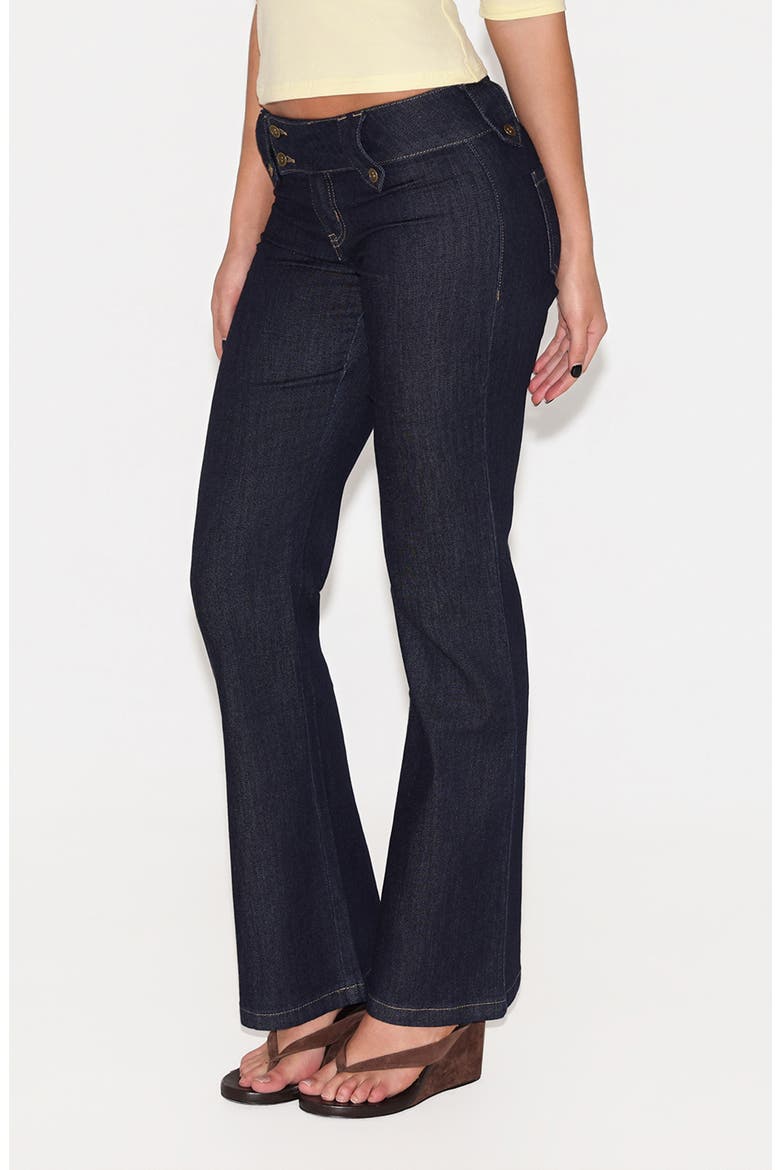 Kittie Low Waist Straight Leg Jeans, Alternate, color, BLUE WASH
