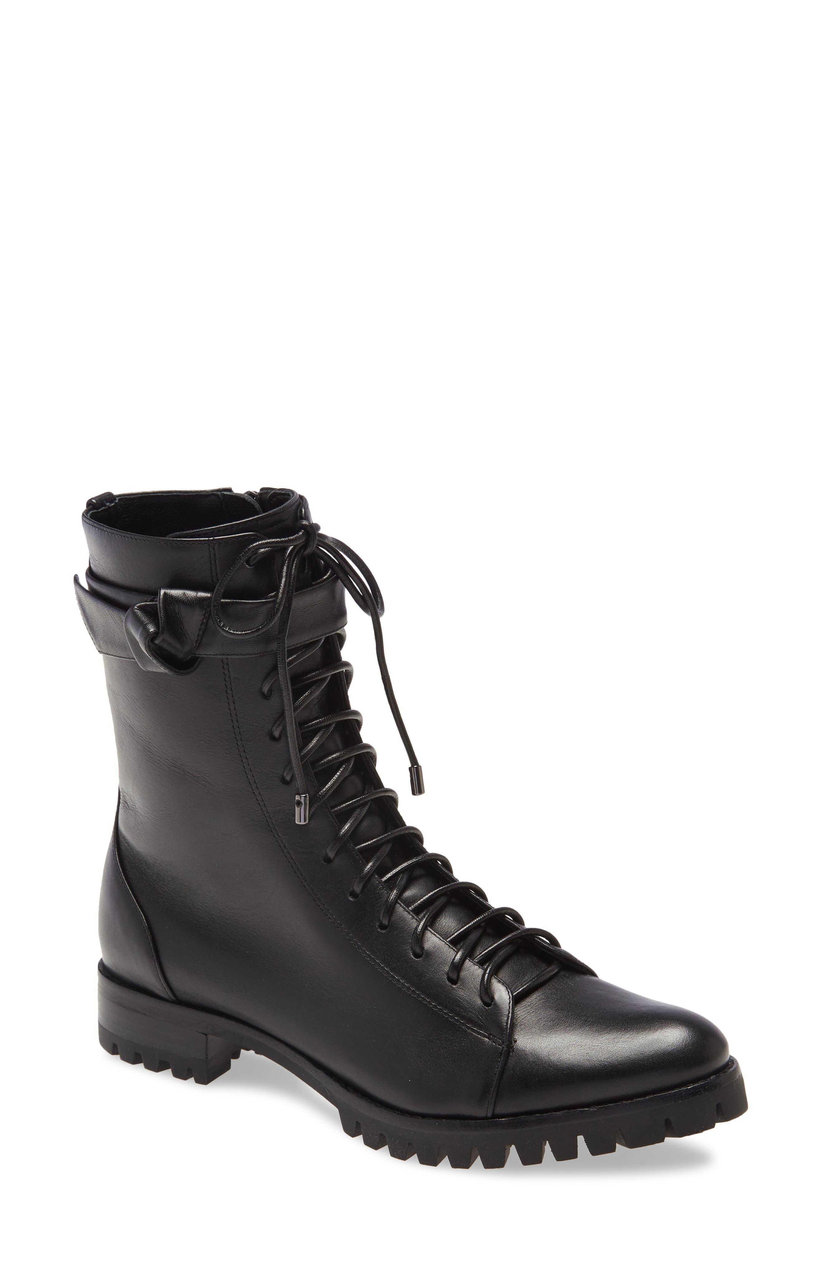 Alexandre Birman Evelyn Combat Boot, Main, color, 