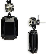 Carolina Herrera Riviere Crystal Drop Earrings