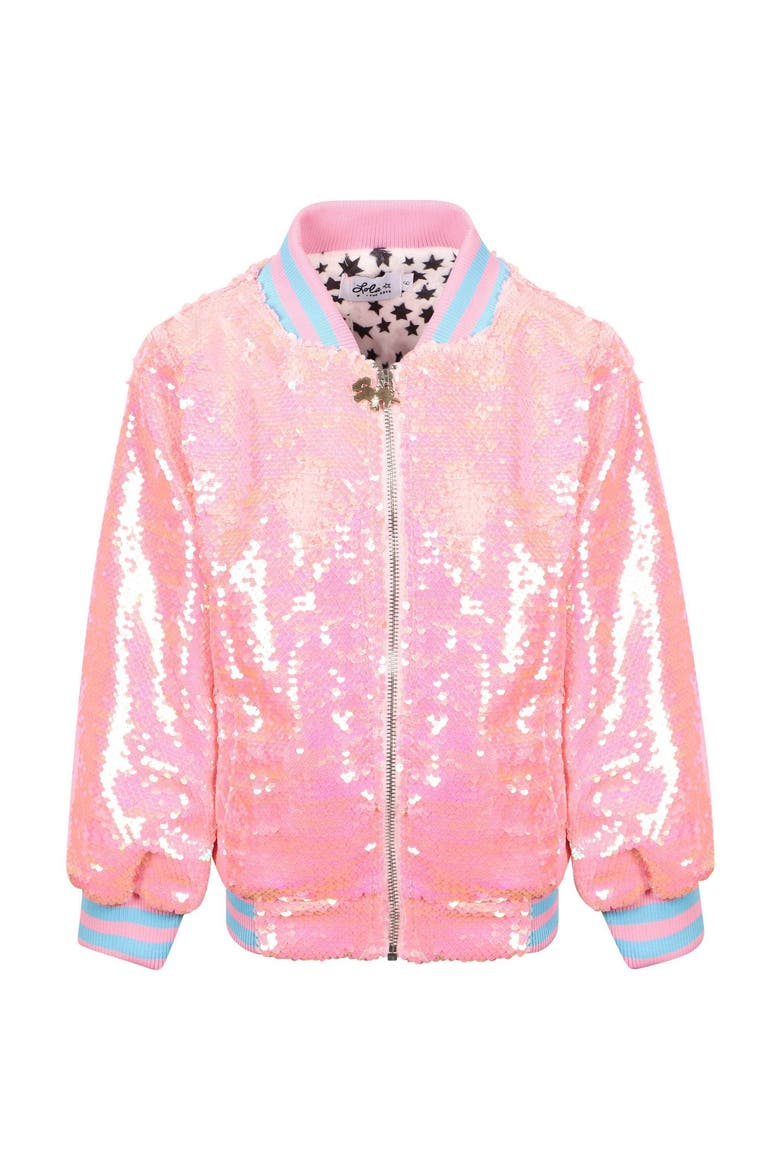 Pretty Sequin Dress, Alternate, color, Pink