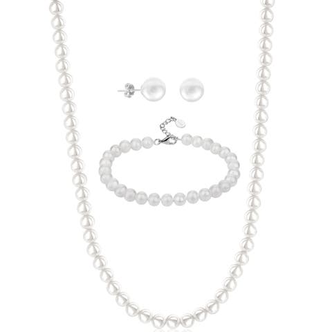 Shell Pearl Jewelry Set