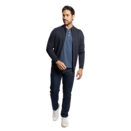 Peter Manning Pmnyc Jeans Slim Fit In Dark Indigo Wash - Short