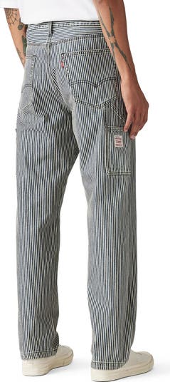 568<sup>™</sup> Stripe Loose Straight Leg Carpenter Jeans