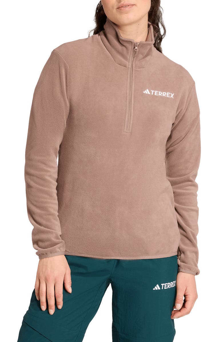 adidas Essentials Pullover, Main, color, Trace Brown