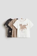 H&M 3-pack Printed T-shirts