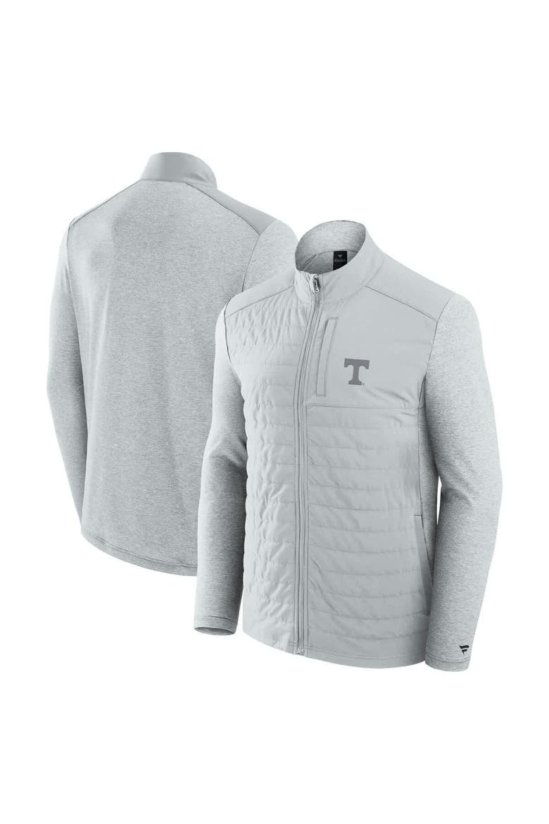 Men's Fanatics Gray Tennessee Volunteers Tonal Primary Logo Full-Zip Jacket, Main, color, Gray