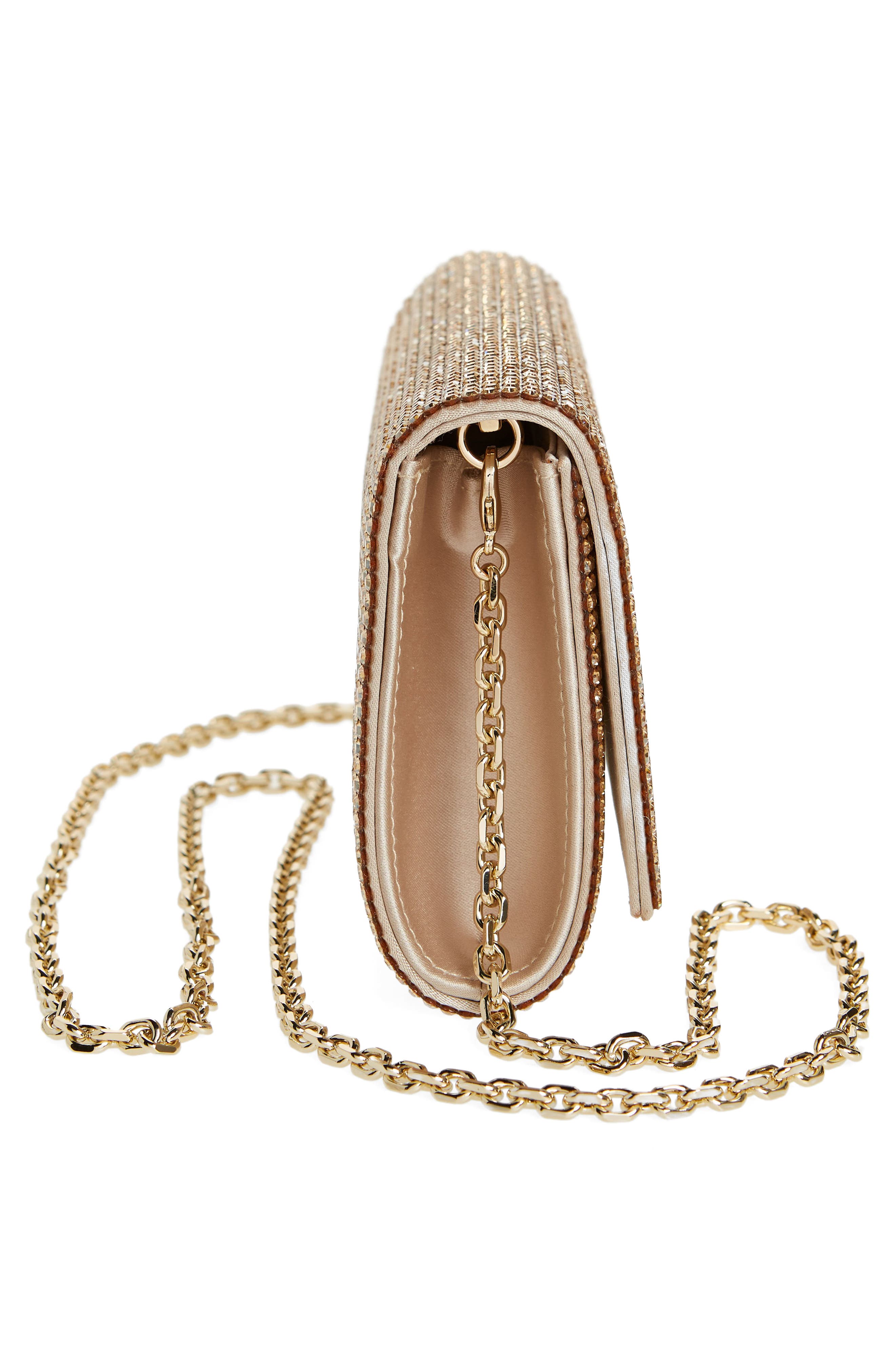 Fizzy Beaded Clutch, Alternate, color, CHAMPAGNE PROSECCO
