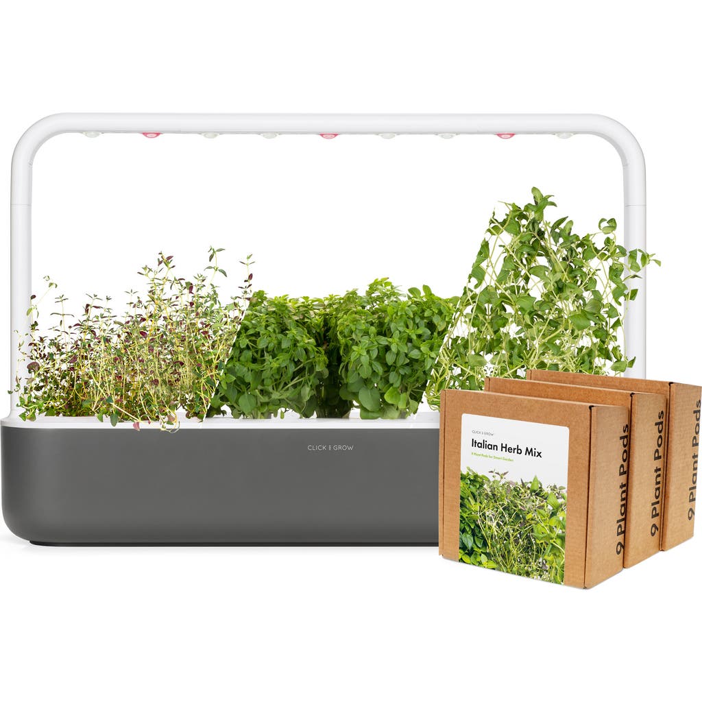 Click & Grow Smart Garden 9 Big Italian Herb Kit in Grey  product