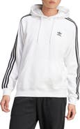 adidas Adicolor 3-Stripes Trefoil Logo Fleece Hoodie