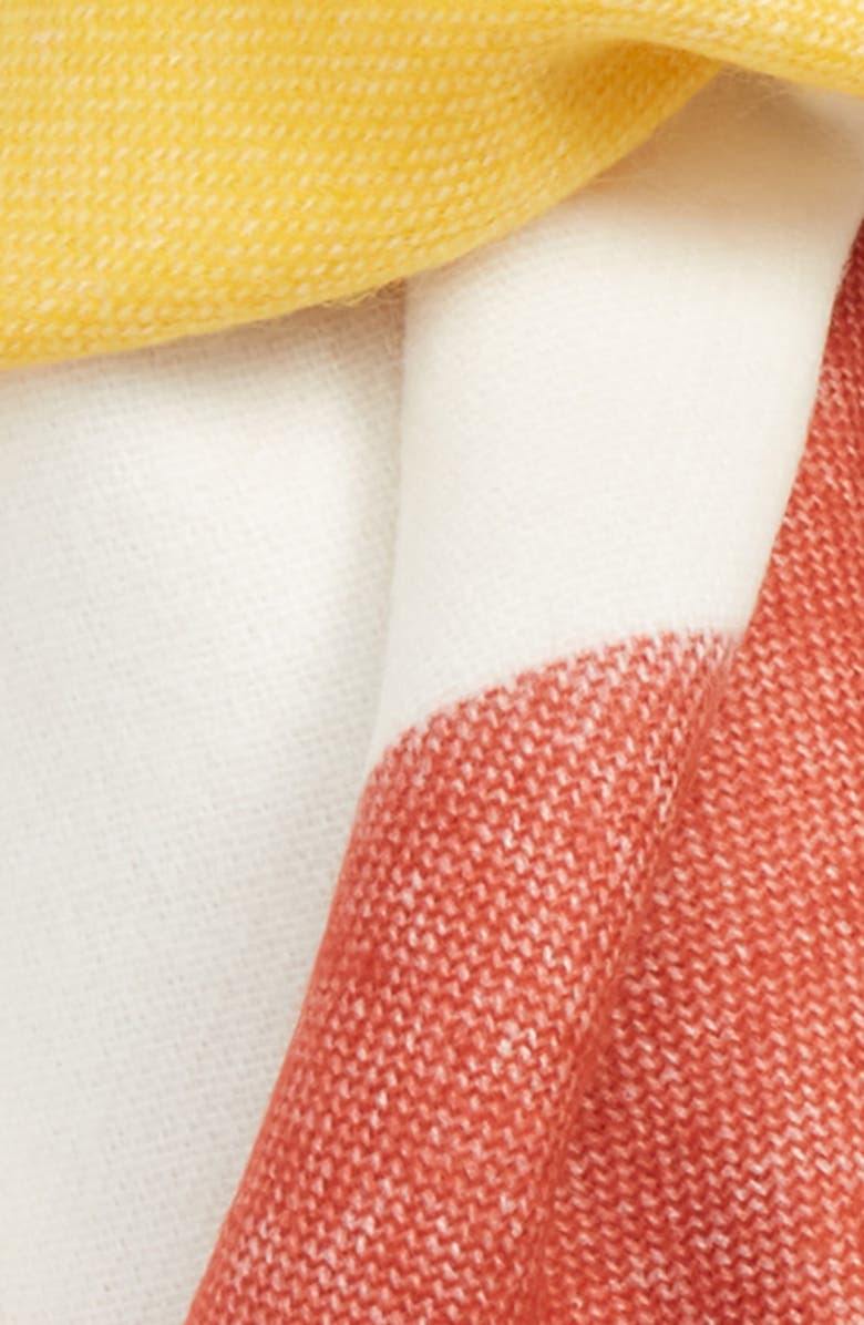 Madewell Multi Stripe Scarf, Alternate, color, 