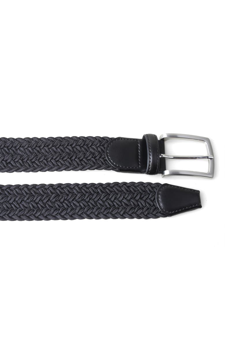 PX Stretch Braided Belt, Alternate, color, Black