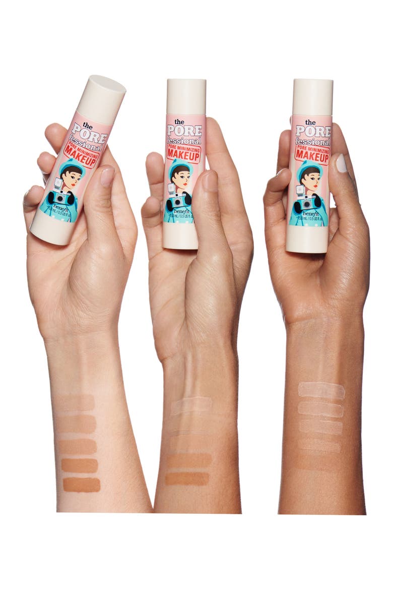 The POREfessional Pore Minimizing Makeup Foundation, Alternate, color, 05 MEDIUM DEEP