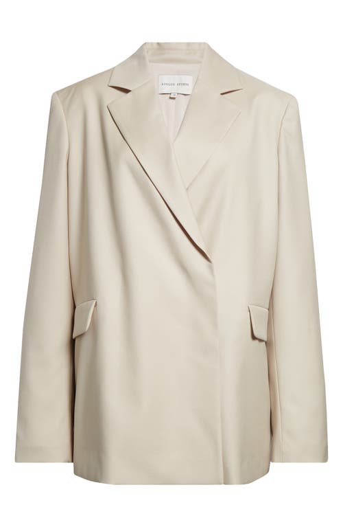 LOULOU DE SAISON LOULOU DE SAISON ARLO DOUBLE BREASTED VIRGIN WOOL BLAZER