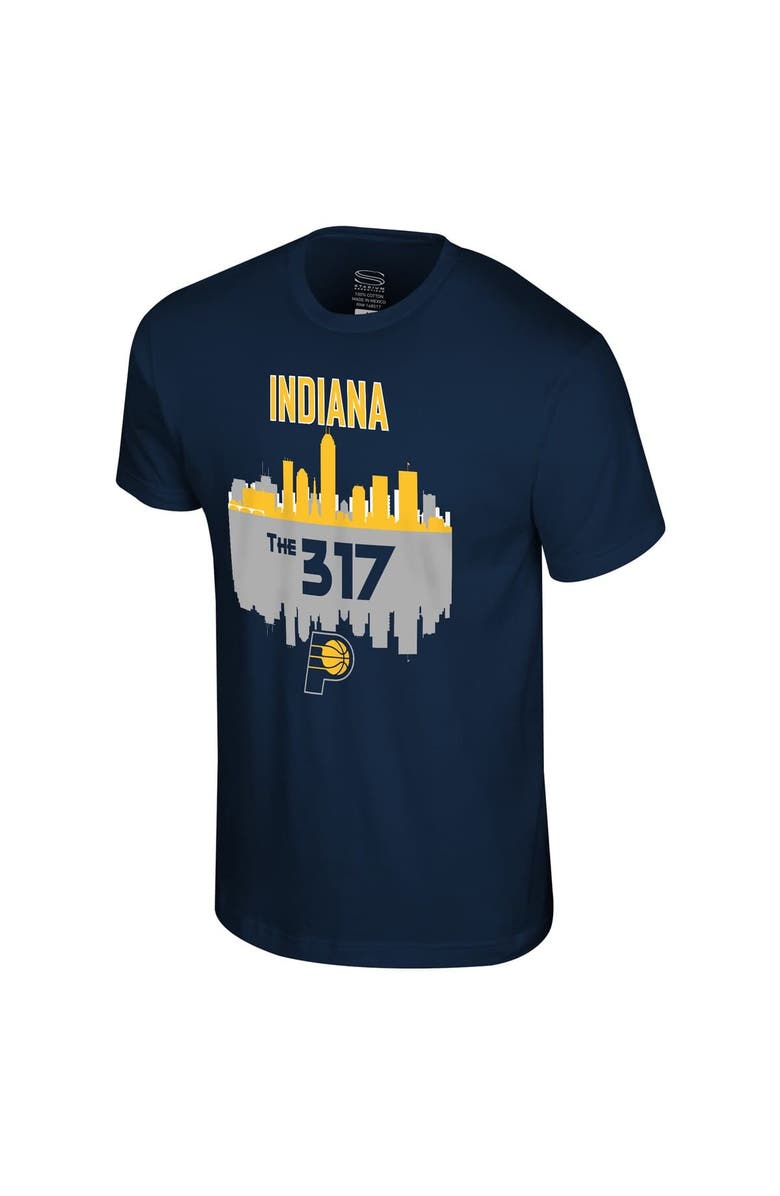 Stadium Essentials Men's Stadium Essentials Navy Indiana Pacers Cities T-Shirt, Alternate, color, Navy