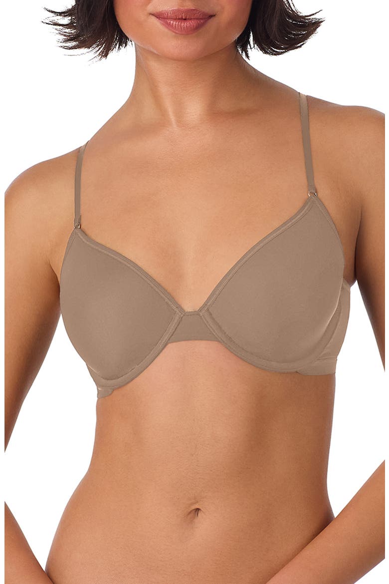 Next to Nothing Underwire T-Shirt Bra, Main, color, MOCHA