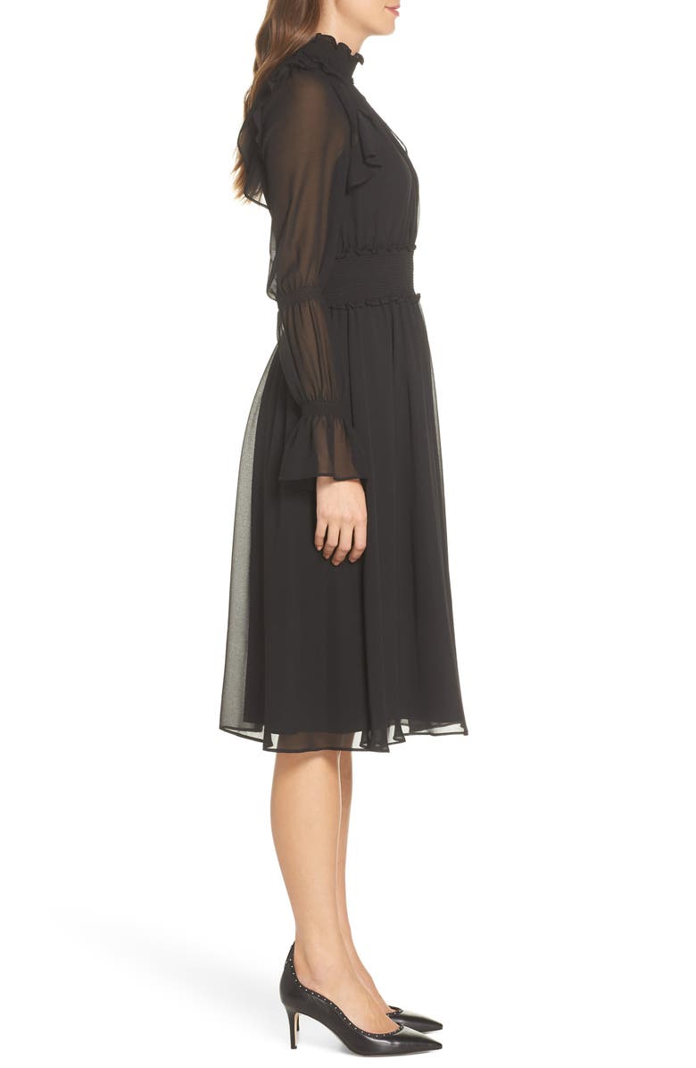Chelsea28 Ruffle Midi Dress, Alternate, color,