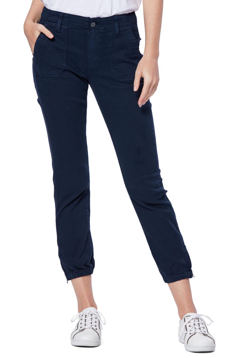 PAIGE Mayslie Jogger Pants, Main, color, Navy Storm