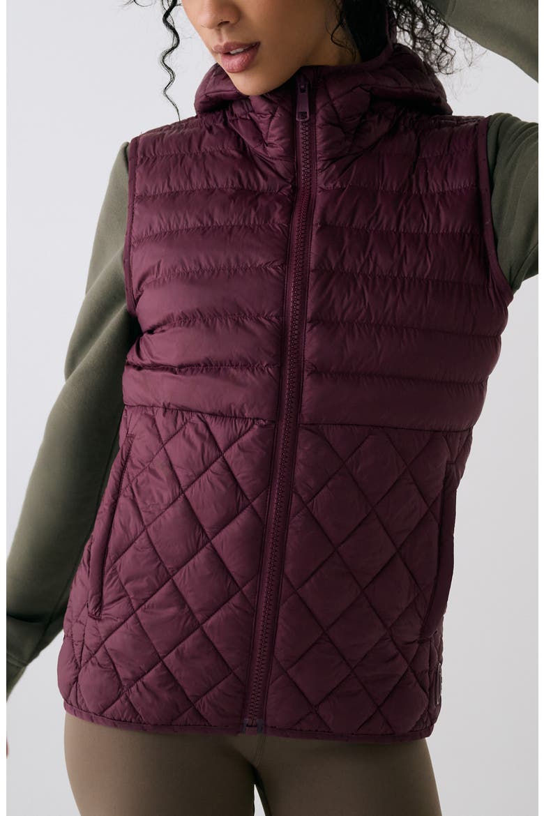 The Base Water Repellent Insulated Hooded Vest video