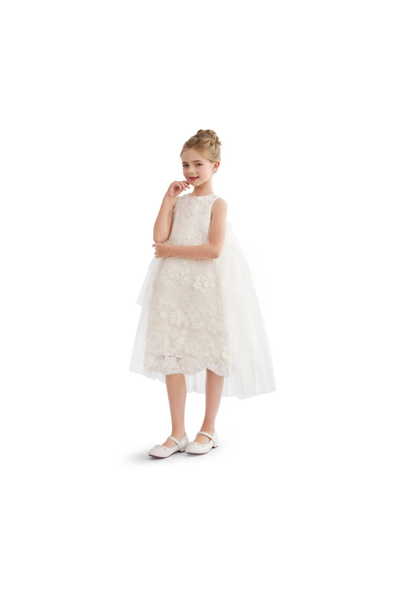 Zeloria Formal Dress, Alternate, color, White