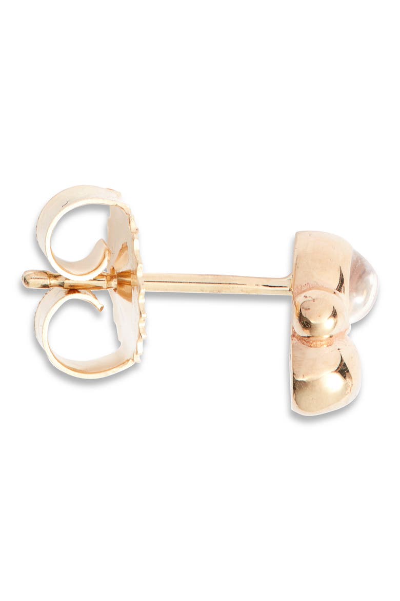 Bubbling Brook Dew Drop Stud Earrings, Alternate, color, WHITE
