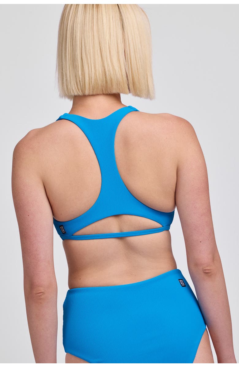 JOLYN Doris Bikini Top, Alternate, color, Waterfalls Ribbed