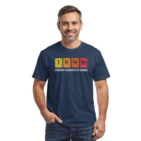 Men's The Elements Of Humor Short Sleeve Graphic T-Shirt