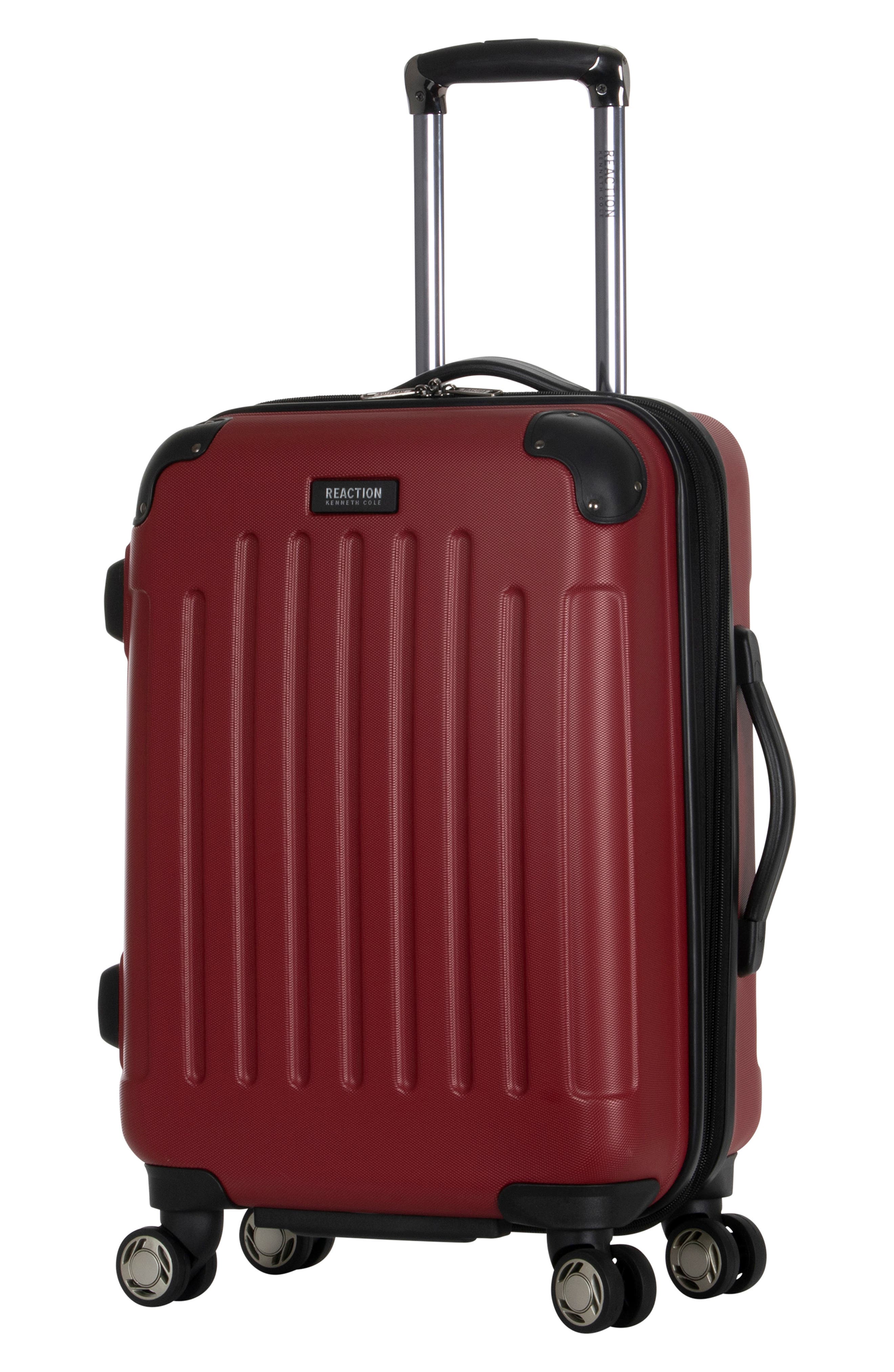 Kenneth Cole Renegade 20" Lightweight Hardside Expandable Carry-On Luggage, Alternate, color, Scarlet Red