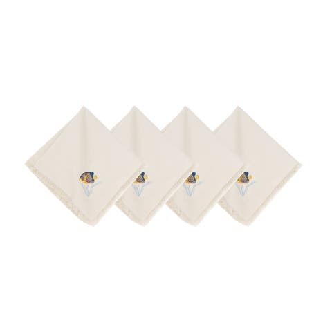 Reef Coral Napkins Set of 4
